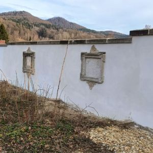 Oprava hřbitovní zdi – III. etapa