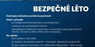 Bezpečné léto: Jak předejít nehodám a požárům v letních měsících