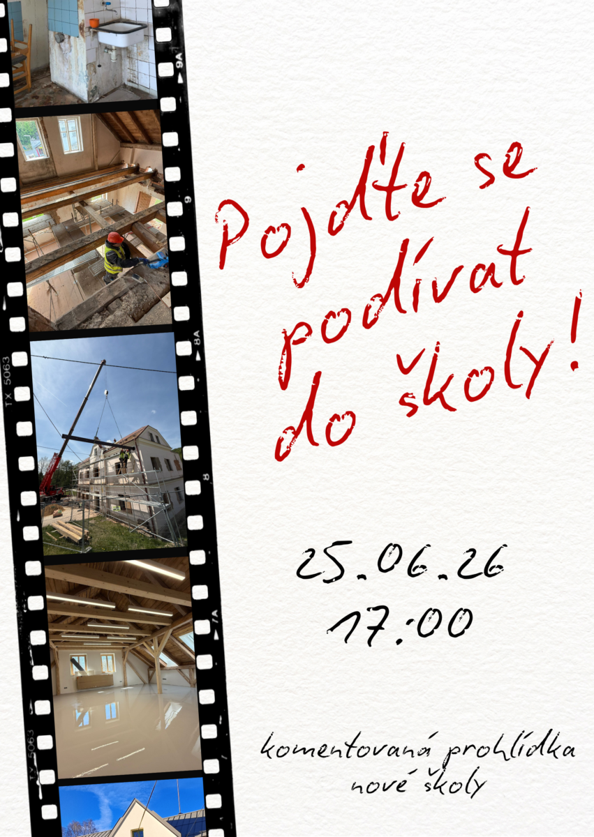 Pojďte se podívat do školy!